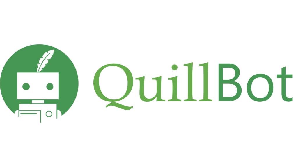 QuillBot logo, the premier paraphrasing and rewriting tool for 2026.