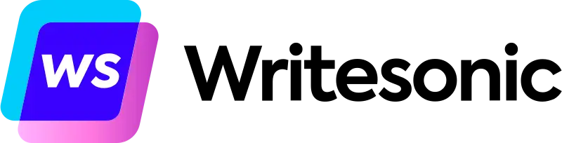 Writesonic logo, known for SEO-optimized long-form article generation.