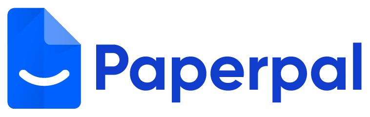 Paperpal logo, the AI academic writing and research assistant.